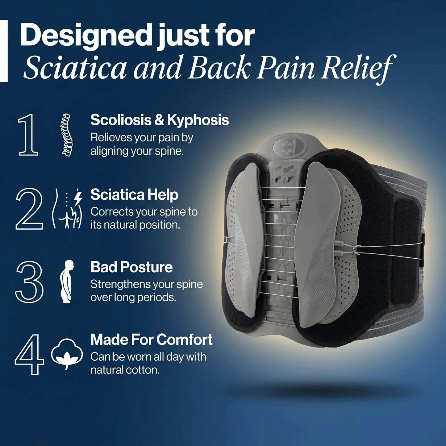Pro Lumbar Support Belt