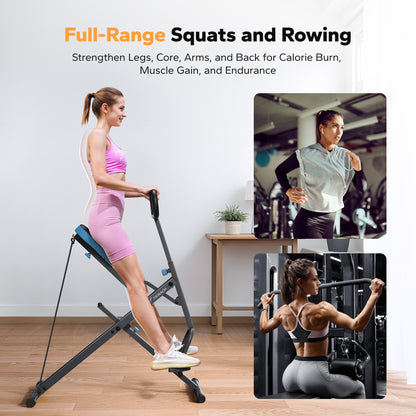 Foldable Squat Machine – Full Body Workout