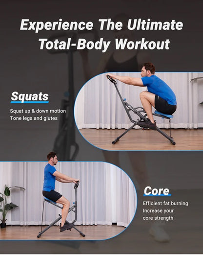 Foldable Squat Machine – Full Body Workout