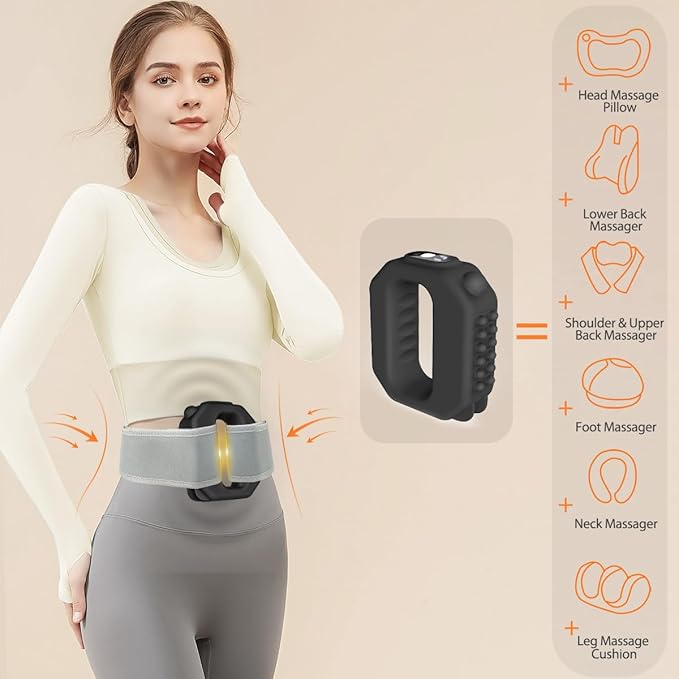 Fat Burning Fascia Massager Ring with Deep Tissue Technology
