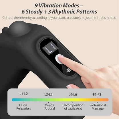 Fat Burning Fascia Massager Ring with Deep Tissue Technology