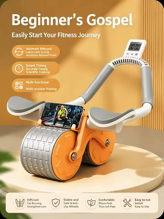 Automatic Rebound Abdominal Roller
