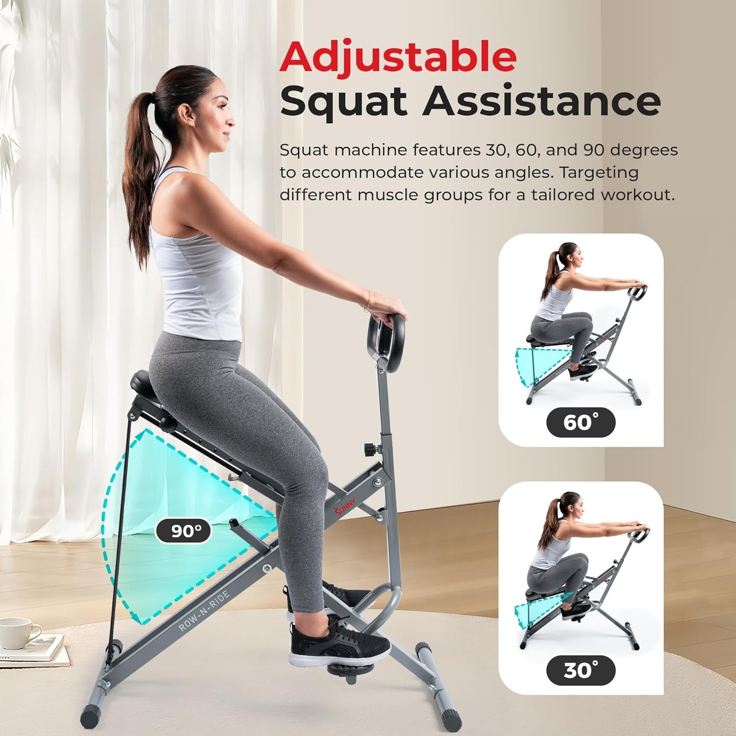Foldable Squat Machine – Full Body Workout