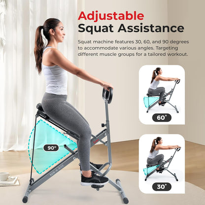 Foldable Squat Machine – Full Body Workout