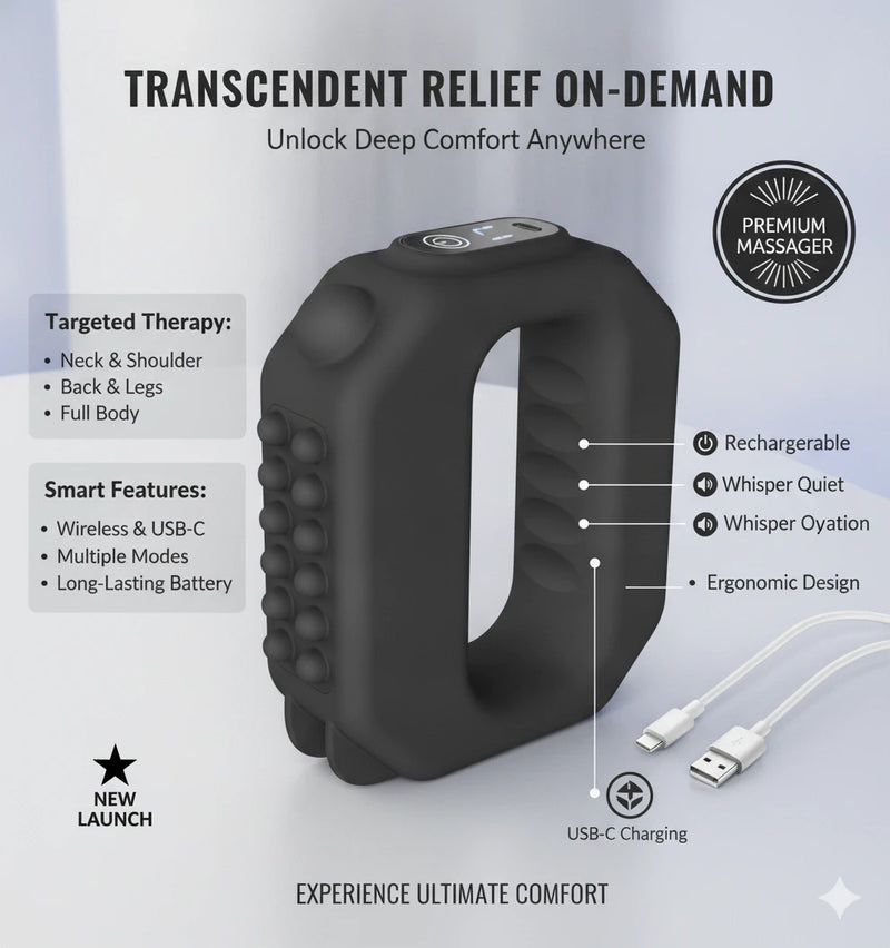 Deep Tissue Fascia Massager Ring for Men
