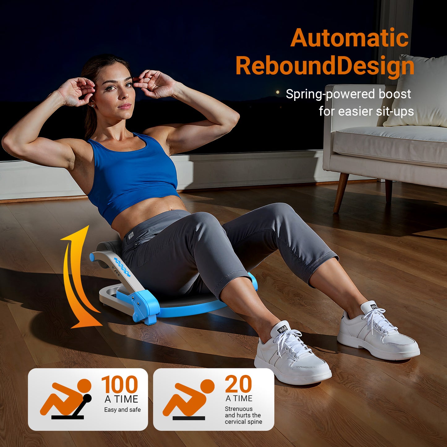 Adjustable Abs Workout Machine