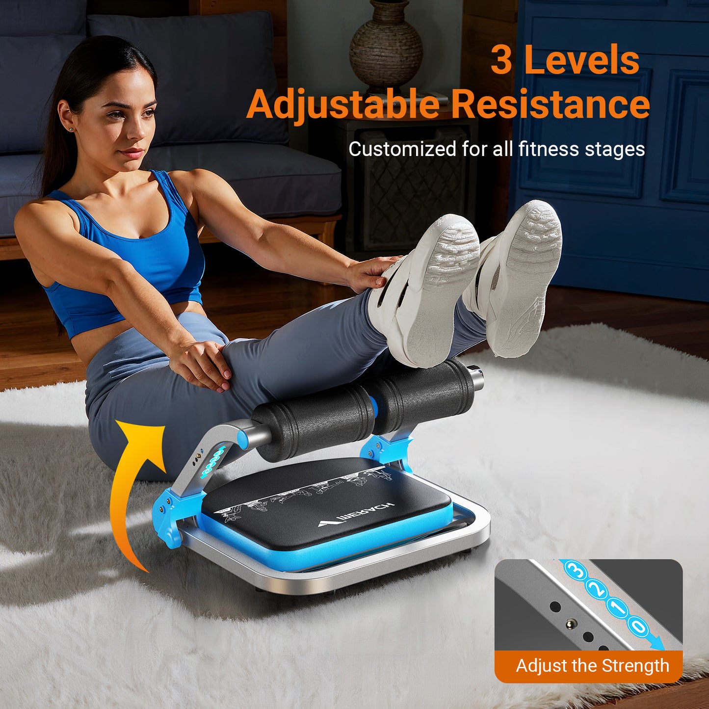 Adjustable Abs Workout Machine