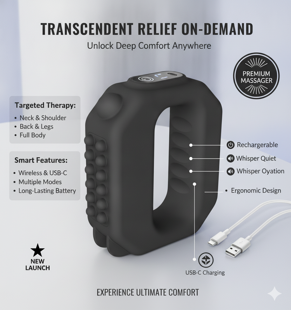 Fat Burning Fascia Massager Ring with Deep Tissue Technology
