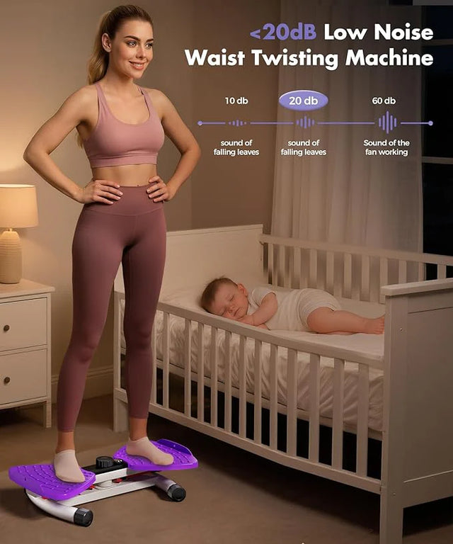 Standing Abdomen Waist Twisting Machine
