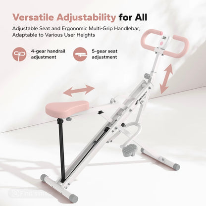 Foldable Squat Machine – Full Body Workout
