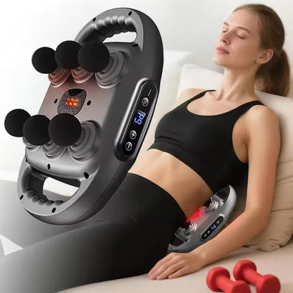 Professional Fascia Massage Gun with 6 Attachments – Deep Tissue Relief