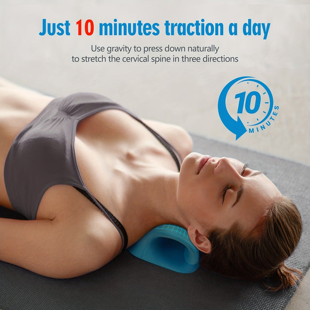 Cervical Memory Foam Neck Pillow Relieves Neck Pain & Improves Sleep