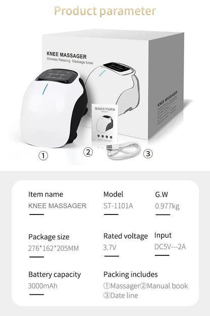 Infrared Heat and Vibration Knee Massager