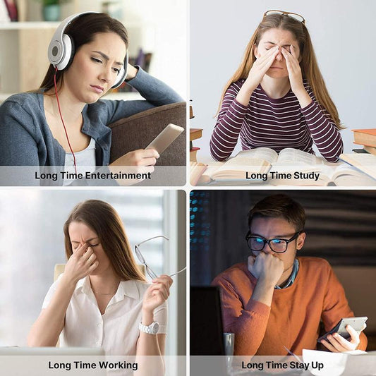 Visible Heat Eye Massager with Bluetooth Music