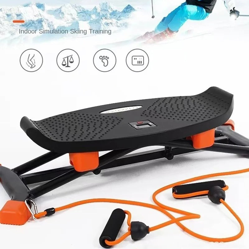 Ski machine Swinging slide machine
